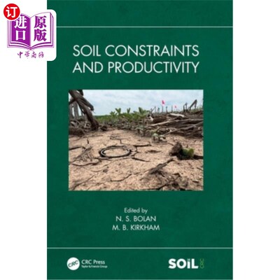 海外直订Soil Constraints and Productivity 土壤约束与生产力
