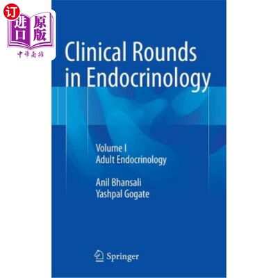 海外直订医药图书Clinical Rounds in Endocrinology: Volume I - Adult Endocrinology 内分泌学临床查房:第1卷-成人内分泌学