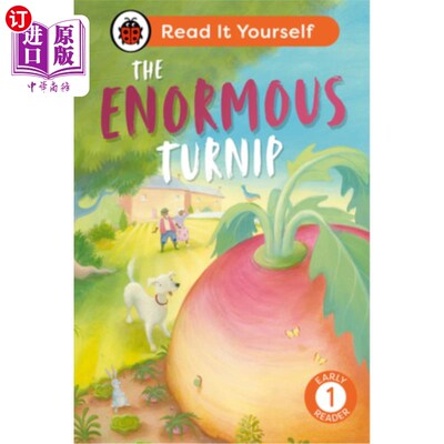海外直订The Enormous Turnip: Read It Yourself - Level 1 Early Reader The Enormous Turnip: Read It Y