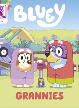 海外直订Bluey: Grannies 旅行包:奶奶