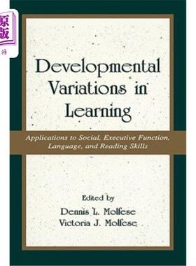 海外直订Developmental Variations in Learning: Applications to Social, Executive Function 发展变化学习