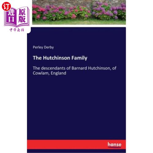 海外直订The Hutchinson Family 哈钦森家族