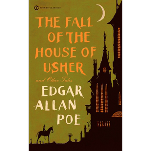 Signet 厄舍古屋的倒塌及其他故事 The Fall of the House of Usher 英文原版 Edgar Allan Poe 爱伦坡【中商原版】