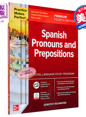 预售 Practice Makes Perfect: Spanish Pronouns and Prepositions 熟能生巧：西班牙语代词和介词【中商原版】