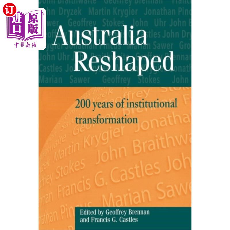 海外直订Australia Reshaped 澳大利亚重塑