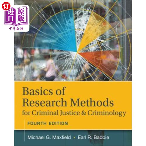 海外直订Basics of Research Methods for Criminal Justice and Criminology 刑事司法和犯罪学研究方法基础