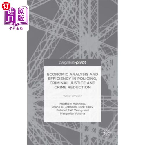 海外直订Economic Analysis and Efficiency in Policing, Criminal Justice and Crime Reducti 警务、刑事司法和减少犯罪方