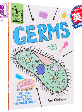 太喜欢科学了 微小科学系列 细菌 英文原版  Tiny Science Germs Anna Claybourne 科普百科【中商原版】