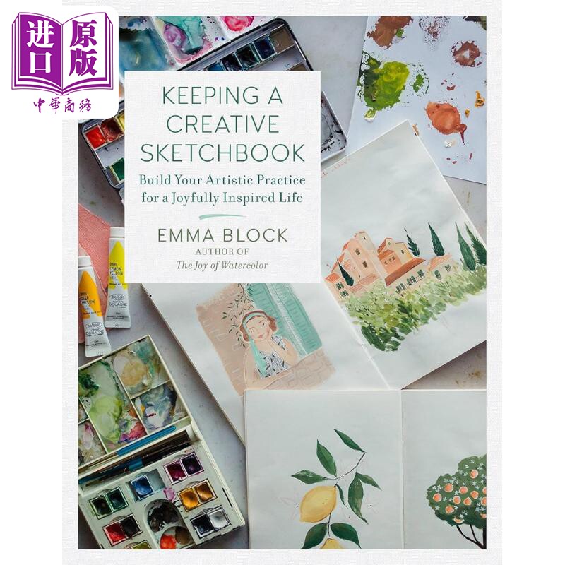 Keeping a Creative Sketchbook 进口艺术 保存创意速写本【中商原版】