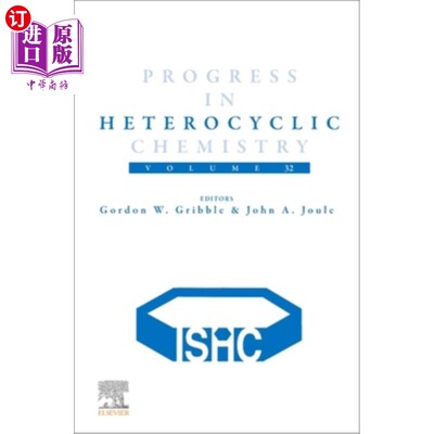 海外直订Progress in Heterocyclic Chemistry: Volume 32 杂环化学进展:第32卷