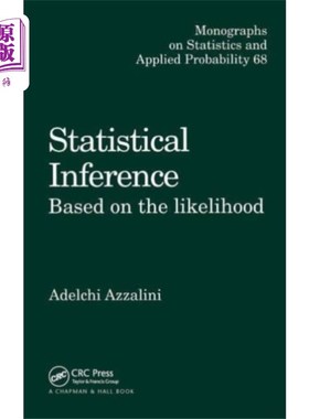 海外直订Statistical Inference Based on the likelihood 基于可能性的统计推断