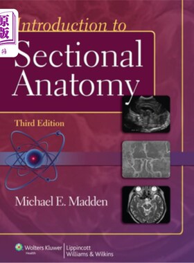 海外直订Introduction to Sectional Anatomy with Access Code 带存取码的断层解剖学简介