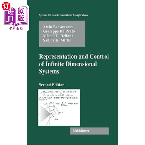 海外直订Representation and Control of Infinite Dimensional Systems 无穷维系统的表示与控制