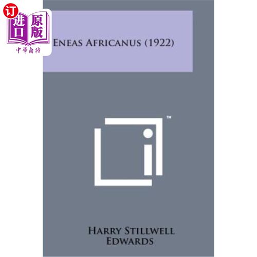 海外直订Eneas Africanus (1922) 埃尼亚斯非洲（1922）