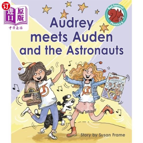 海外直订Audrey meets Auden and the Astronauts 奥黛丽遇见了奥登和宇航员