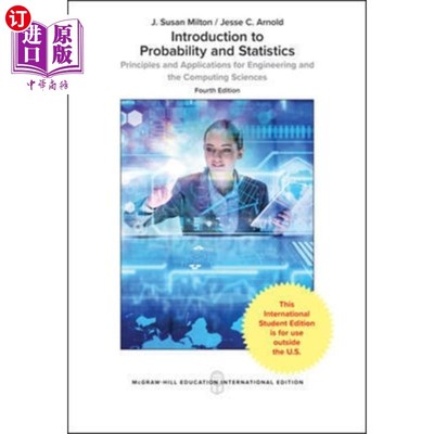 海外直订Introduction to Probability and Statistics: Principles and Applications for Engi 概率统计概论：工程和计算科学