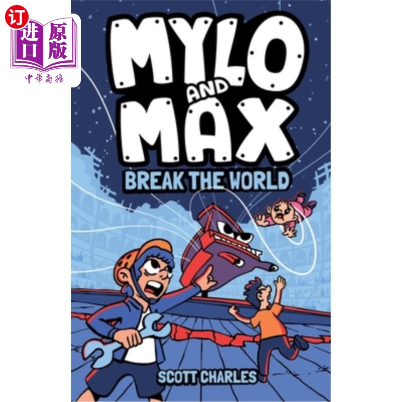 海外直订Mylo and Max Break the World 迈洛和马克斯打破了世界