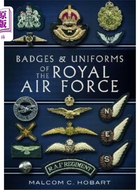 海外直订Badges and Uniforms of the RAF 英国皇家空军徽章和制服