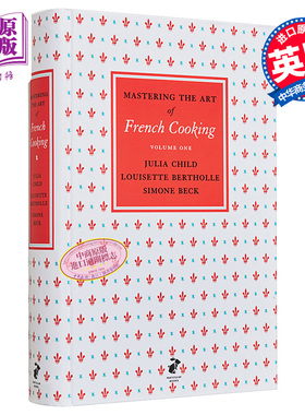 法国厨神茱莉亚查尔德 掌握法式烹饪艺术 卷一 英版 Mastering the Art of French Cooking1 英文原版 Julia Child【中商原版