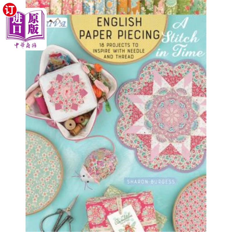 海外直订English Paper Piecing 
