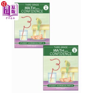 海外直订Third Grade Math with Confidence Student Workbook Bundle 三年级数学与信心学生练习册