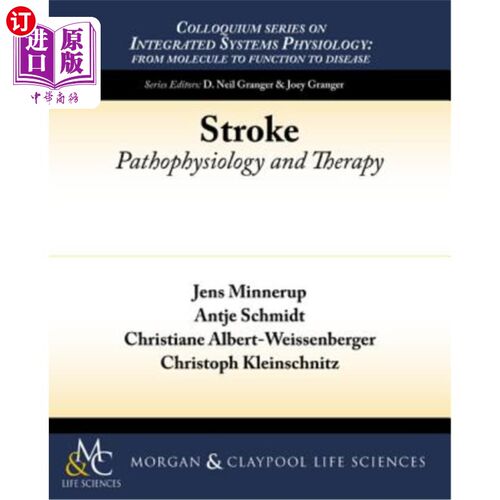 海外直订Stroke: Pathophysiology and Therapy 中风:病理生理学与治疗