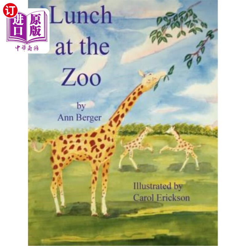 海外直订Lunch at the Zoo 在动物园吃午饭