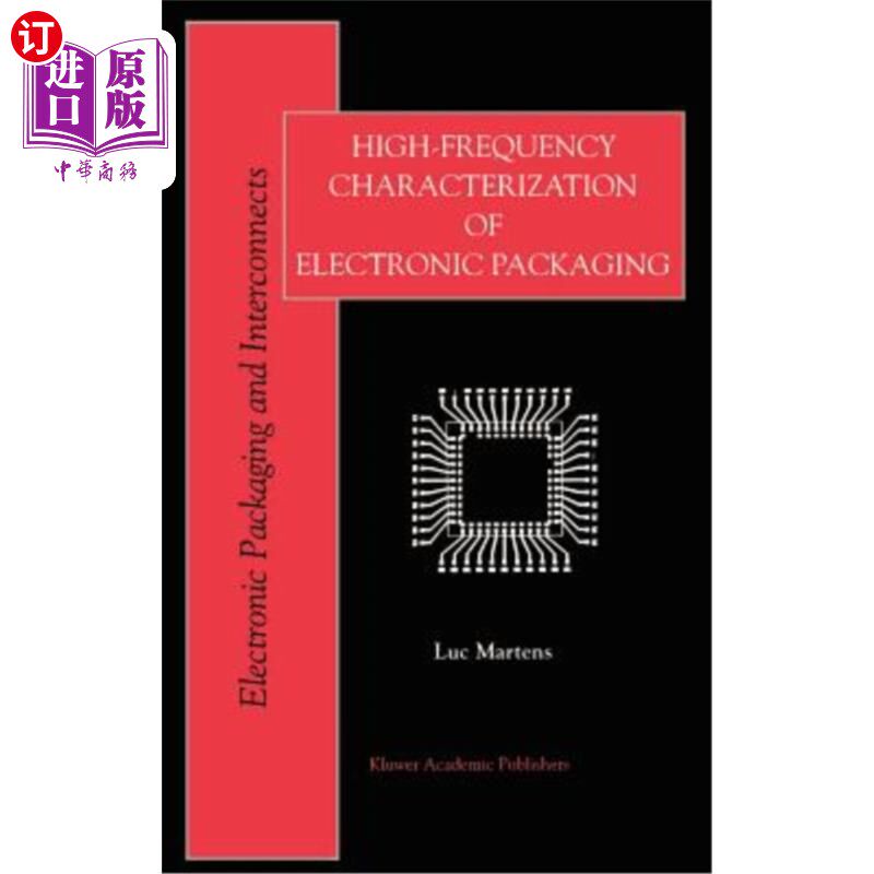 海外直订High-Frequency Characterization of Electronic Packaging 电子封装的高频特性