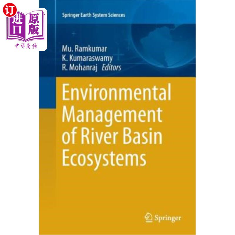 海外直订Environmental Management of River Basin Ecosystems 流域生态系统的环境管理