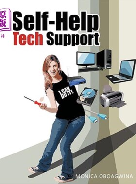 海外直订Self-Help Tech Support: Computer Hardware/Software/Wireless Network Repair, Cust 自助技术支持：计算机硬件/