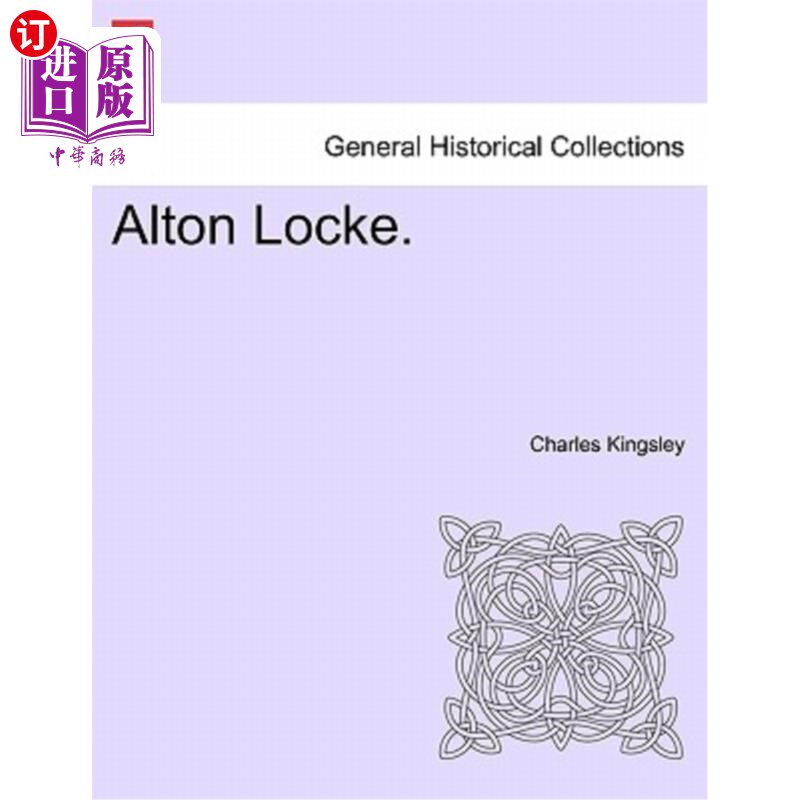 海外直订Alton Locke. 奥尔顿洛克。