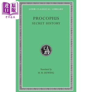 预售 普罗科匹厄斯 秘史 希腊语 英文双语 英文原版 The Anecdota or Secret History Procopius【中商原版】