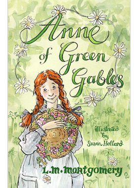 Anne of Green Gables 儿童文学经典 绿山墙的安妮 英文原版 进口图书 童书 女生故事读物 插图小说章节书 9-11岁【中商原版?