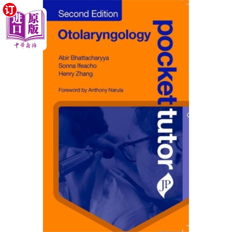 海外直订医药图书Pocket Tutor Otolaryngology 口袋里的导师耳鼻喉科