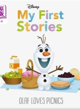 海外直订Disney My First Stories: Olaf Loves Picnics 迪斯尼我的第一个故事:奥拉夫喜欢野餐