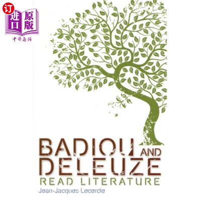 海外直订Badiou and Deleuze Read Literature 巴迪欧和德勒兹读文学