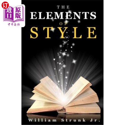 海外直订The Elements of Style 风格元素