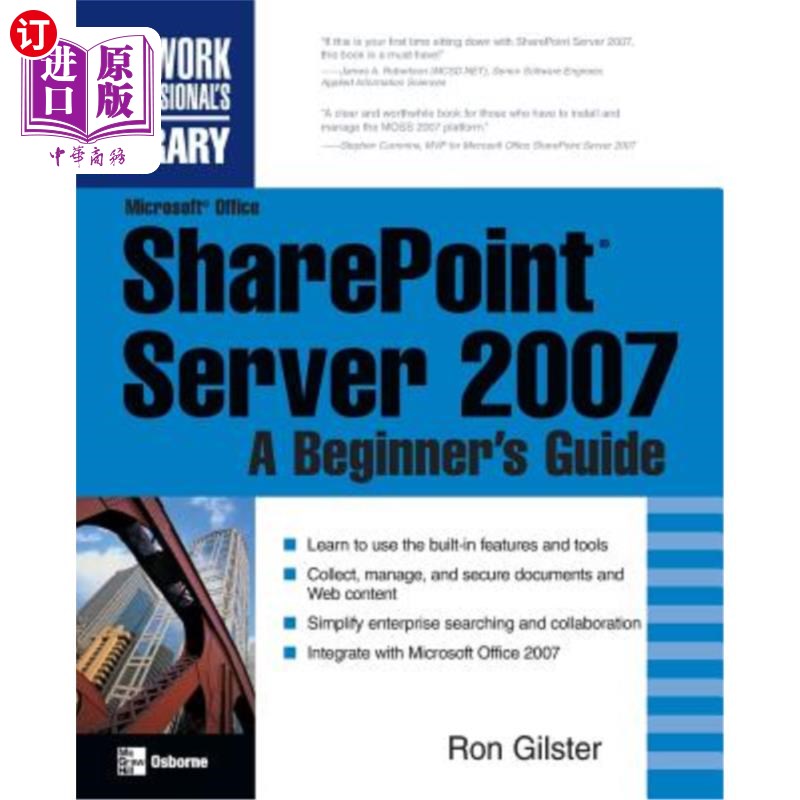 海外直订Microsoft(r) Office Sharepoint(r) Server 2007: A Beginner's Guide Microsoft（r）Office Sharep