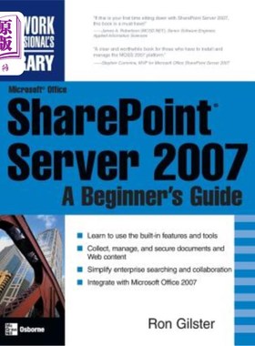 海外直订Microsoft(r) Office Sharepoint(r) Server 2007: A Beginner's Guide Microsoft（r）Office Sharep