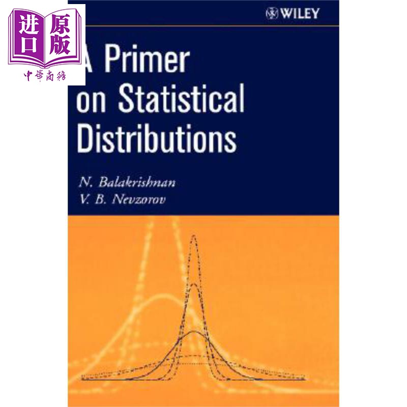 现货 统计分布初阶 A Primer On Statistical Distributions N Balakrishnan 英文原版【中商原版】wiley