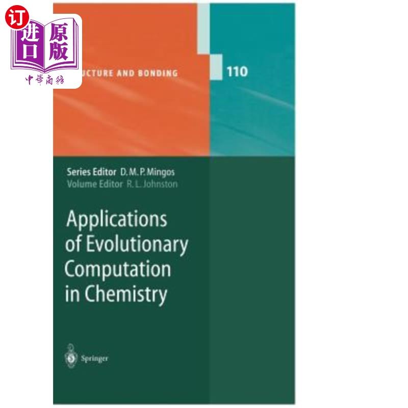 海外直订Applications of Evolutionary Computation in Chemistry 进化计算在化学中的应用