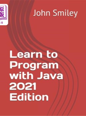 海外直订Learn to Program with Java 2021 Edition 学习用Java 2021版编程