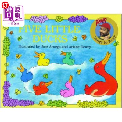 海外直订Five Little Ducks 五个小鸭子