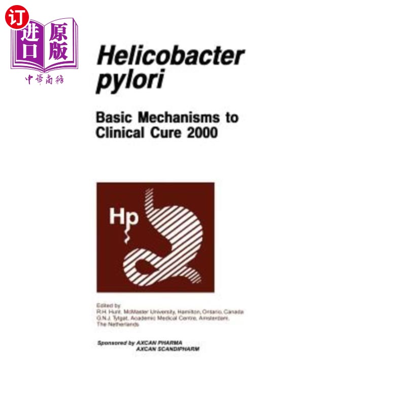 海外直订医药图书Helicobacter Pylori: Basic Mechanisms to Clinical Cure 2000 幽门螺杆菌：2000年临床治愈的基本机制