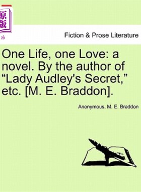 海外直订One Life, One Love: A Novel. by the Author of 
