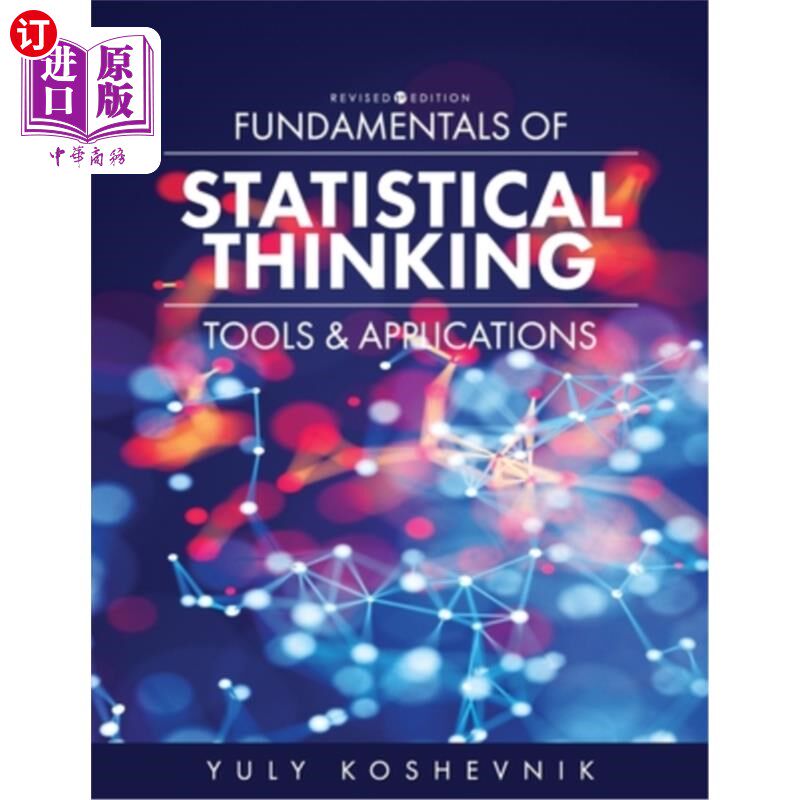 海外直订Fundamentals of Statistical Thinking: Tools and Applications 统计思维基础:工具和应用
