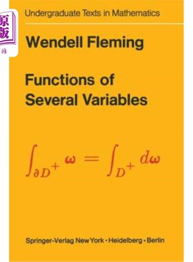 海外直订Functions of Several Variables 多变量函数