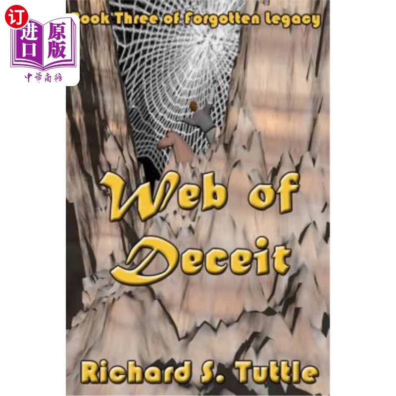 海外直订Web Of Deceit: Forgotten Legacy, Book 3 欺骗之网:被遗忘的遗产，第三卷