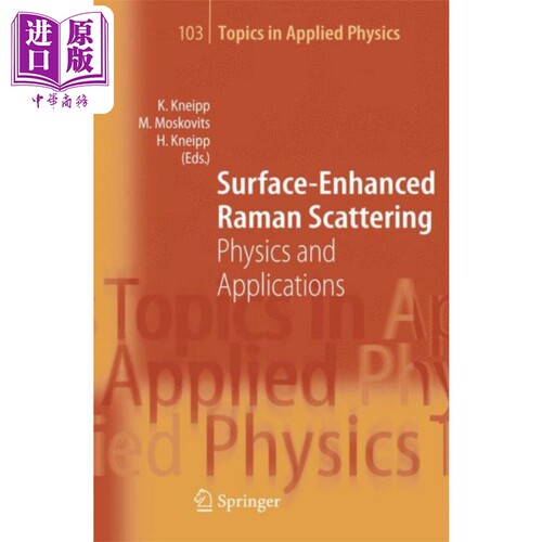 现货 表面增强拉曼散射 英文原版 Surface Enhanced Raman Scattering Katrin Kneipp【中商原版】