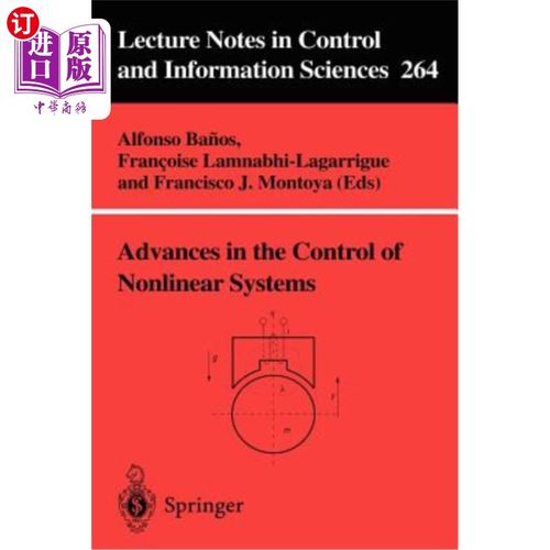 海外直订Advances in the Control of Nonlinear Systems 非线性系统控制研究进展